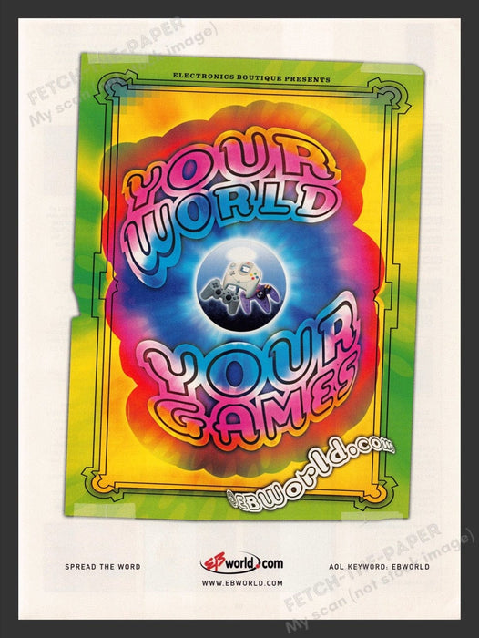 2000 EB World Video Game Print Advertisement