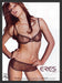 2003 Eres Paris Bra & Panty Lingerie Sexy Brunette Print Advertisement Ad