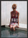 Feraud 2000s Print Advertisement 2007 Fashion Model Dress Pool Water Legs Fetch the Paper!