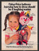1984 Print Advertisement Fisher Price Buttons and Toes the Dressing Clown Ad.