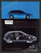2001 Print Advertisement Ford Focus Blue ZX5 Car Hand Ad.