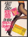1987 French Cut Underalls Silks Hosiery Pantyhose Print Advertisement Ad