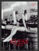 Guess Jeans Anna Nicole Smith Sitting on Bar 1990s Print Advertisement Ad 1992 Fetch the Paper!