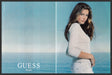 Guess Jeans Laetitia Casta 1990s Print Advertisement (2 pages) 1999 Beach Fetch the Paper!