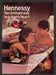 1984 Hennessy Cognac Couple in Bed Print Advertisement Ad