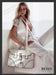 Hugo Boss 2000s Print Advertisement Ad 2007 Handbag Lounging Sexy Model Clothing Fetch the Paper!