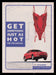 Hyundai Tiburon 2000s Print Advertisement 2000 Hot Red Lingerie Fetch the Paper!