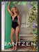 Jantzen 2000s Print Advertisement 2007 Long Legs Swimwear Beautiful Fetch the Paper!