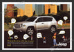 2006 Print Advertisement 2 Page Jeep Compass Bounce On Illustration Ad.