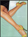 Jimmy Choo Shoes 1990s Print Advertisement Ad 1999 Legs Feet Sexy Fetch the Paper!