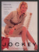 Jockey for Her Sheer Hosiery Sitting Chair Legs 1990s Print Advertisement 1995 Fetch the Paper!