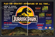 1993 Print Advertisement 2 Page Jurassic Park Video Game Ad.