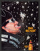 2001 Print Advertisement Kahlua Black Russian Alcohol Recipe Girl Snowflakes Ad.