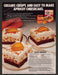 Kellogg's 1980s Print Advertisement 1983 Apricot Cheesecake Recipe Knox Gelatine Fetch the Paper!