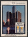1982 Print Advertisement Kent III Cigarettes Detroit Cityscape Motown Ad.