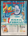 1990 Print Advertisement Kickle Cubicle Video Game Ad.