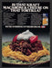 1983 Print Advertisement Kraft Macaroni & Cheese Tostada Recipe Food Ad.