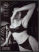 La Perla Lingerie 1990s Print Advertisement Ad 1999 Sculpture Bra & Panties Fetch the Paper!