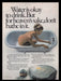 Lanvin Arpege Bath Crystals 1970s Print Advertisement Ad 1970 Naked Woman Bath Fetch the Paper!
