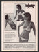 Lejaby 1980s Print Advertisement Ad 1983 Azalee Lingerie Bra Panties Fetch the Paper!