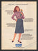 1983 Print Advertisement Levi's Womenswear "Bend Over Skirt" Clothing Ad.