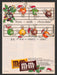 1985 Print Advertisement M&M's Christmas Holiday Song Candy Ad.