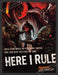 2008 Print Advertisement Magic the Gathering "Here I Rule" Video Game Ad.