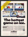 1991 Print Advertisement Mario Lemieux Hockey Athlete Video Game Ad.