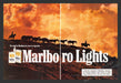 1990 Marlboro Cigarettes Country Horse Roundup Print Advertisement (2 Pages)