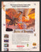 1991 Print Advertisement Master of Monsters Video Game Ad.