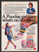 1983 Print Advertisement Mattel Poochie Girl Toys Ad.