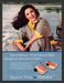 1985 Maybelline Moisture Whip Cosmetics Lynda Carter Print Advertisement Ad