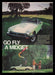 MG Midget by British Leyland Car 1970s Print Advertisement Ad 1977 Flying Kite Fetch the Paper!