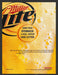 2003 Miller Lite Frothy Love Letter Print Advertisement Ad