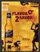 2005 Miller MGD Flavor to Savor Beer Print Advertisement Ad