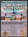 1983 Print Advertisement Milliken and Eastern Airlines~Take a Trip on the House.