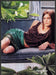 Miu Miu Clothing 1990s Print Advertisement Ad 1999 Tropical Model Couch Legs Fetch the Paper!