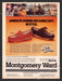 1983 Print Advertisement Montgomery Ward Soft Spots Shoes Venus Bonnie Ad.