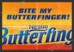 1999 Nestle Butterfinger "Bite My Butter Finger"  Print Advertisement (2 Pages).
