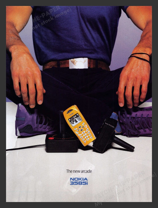 2003 Nokia 3585i Cell Phone Print Advertisement Ad