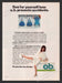 O.B. Tampon Design Girl Legs 1980s Print Advertisement Ad 1983 Fetch the Paper!