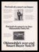 Oldsmobile Delta 88 1970s Print Advertisement Ad 1972 Smart Car Buyer Fetch the Paper!