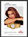 2003 Omega Watches Constellation Cindy Crawford Print Advertisement Ad
