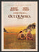 Out of Africa 1980s Print Advertisement 1985 Actor Movie Release Redford Streep Fetch the Paper!