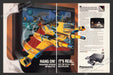 1993 Print Advertisement 2 Page Panasonic R.E.A.L. Console Flying Video Game Ad.