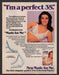 1985 Playtex Made for Me Computer-Perfect Bras Print Advertisement Ad
