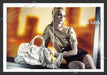 2007 Print Advertisement 2 Page Prada Fringed Bag Sexy Fashion Ad.