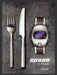 1999 Pulsar Watches "Spoon" Seiko Print Advertisement Ad.
