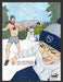 2003 Puma Illustration Snowball Fight Print Advertisement Ad