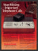 1983 Print Advertisement Radio Shack Duofone TAD-112A Answering Machine Phone Ad.
